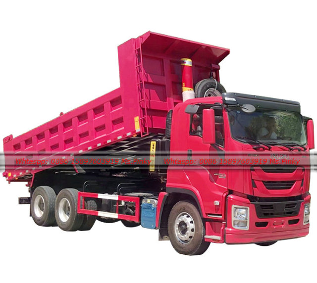 6x4 ISUZU GIGA Dump Truck 20Tons 25Tons Loading Capacity