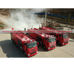6x4 ISUZU GIGA Water Foam Dry Powder Fire Truck