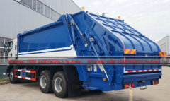 6x4 ISUZU Compactor Garbage Truck 18000Liters Rear Loader