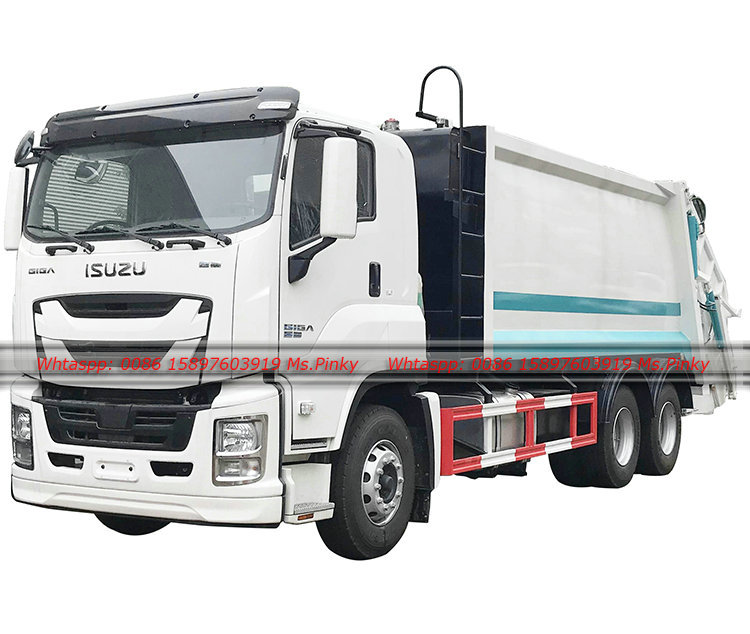 10Wheels Heavy Duty ISUZU GIGA Compactor Garbage Truck