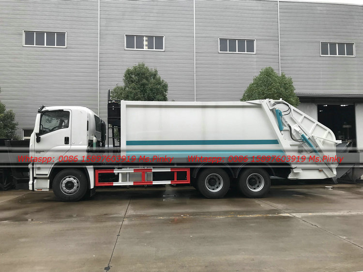10Wheels Heavy Duty ISUZU GIGA Compactor Garbage Truck