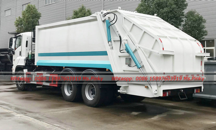 10Wheels Heavy Duty ISUZU GIGA Compactor Garbage Truck