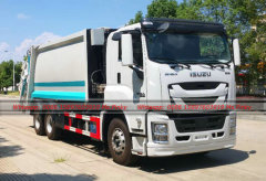 10Wheels Heavy Duty ISUZU GIGA Compactor Garbage Truck