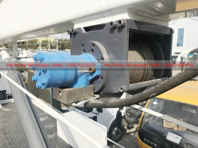 ISUZU FTR Manlift Truck 22m Folded Booms