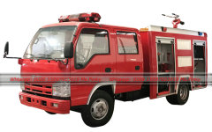ISUZU 100P Water Tank Foam Fire Fighting Truck