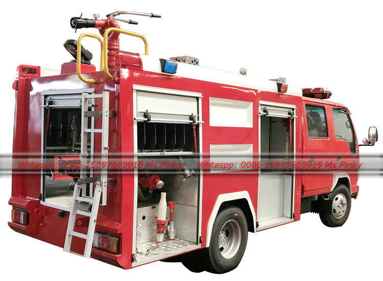 ISUZU 100P Water Tank Foam Fire Fighting Truck