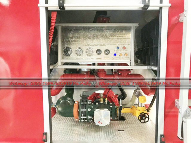 ISUZU 100P Water Tank Foam Fire Fighting Truck