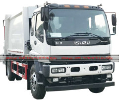 10000Liters ISUZU FVR Compactor Garbage Truck