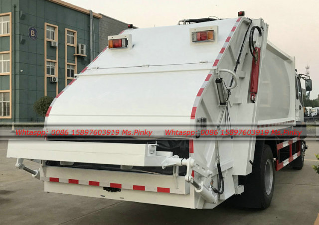 10000Liters ISUZU FVR Compactor Garbage Truck