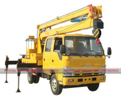 98HP Small ISUZU Overhead Working Truck 14m