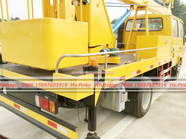 98HP Small ISUZU Overhead Working Truck 14m