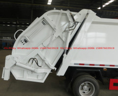Small Light ISUZU Compactor Garbage Truck 6000Liters