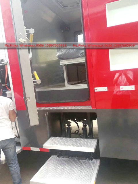 Heavy Duty ISUZU GIGA 8x4 Water Foam Fire Truck