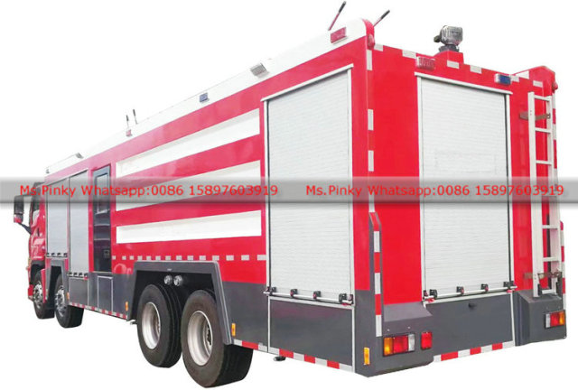 Heavy Duty ISUZU GIGA 8x4 Water Foam Fire Truck