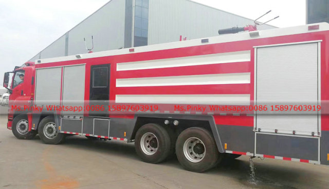 Heavy Duty ISUZU GIGA 8x4 Water Foam Fire Truck