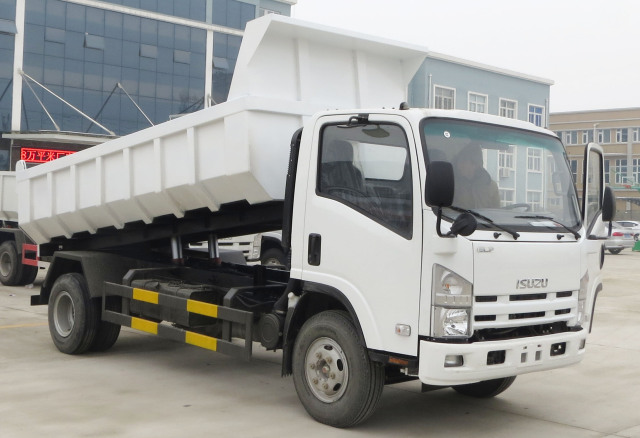 190HP 205HP ISUZU ELF Dump Truck 5-8Tons