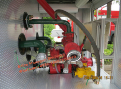 Mini Small ISUZU Water Tanker Fire Truck 98HP