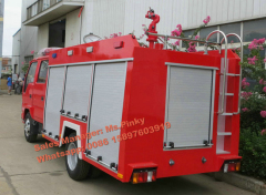 Mini Small ISUZU Water Tanker Fire Truck 98HP