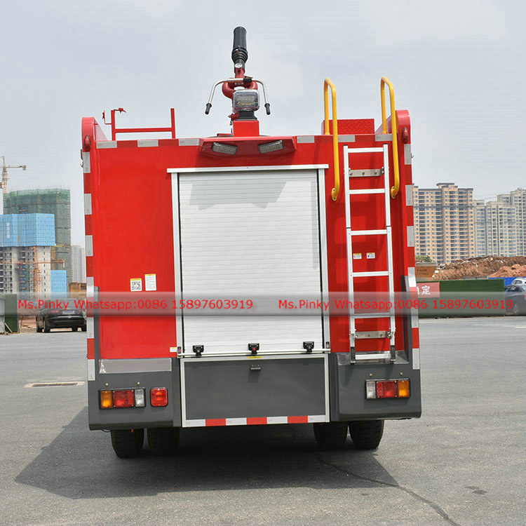Philippines ISUZU FTR Fire Truck 4HK1-TC50 Euro 5 Engine