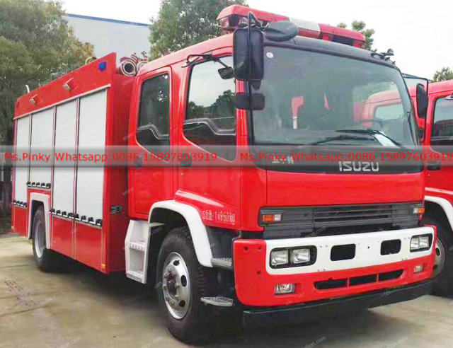 ISUZU FVR Fire Fighting Truck 8-10 Tons Water Tank