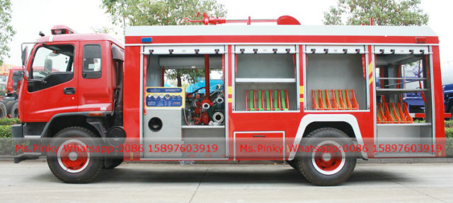 ISUZU FVR Fire Fighting Truck 8-10 Tons Water Tank