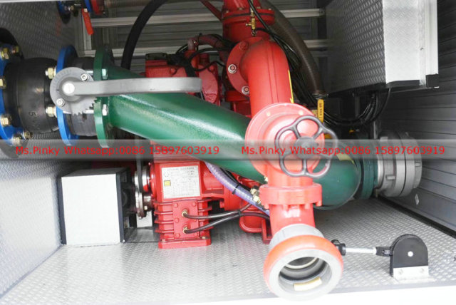 ISUZU 700P 3500L Water Tank Fire Truck