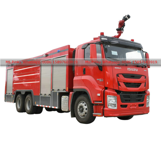 Philippines 10Wheels ISUZU GIGA Fire Truck