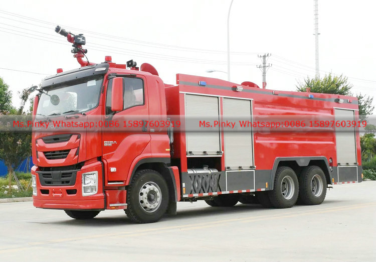 Philippines 10Wheels ISUZU GIGA Fire Truck