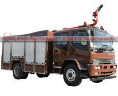 Customized ISUZU FTR Fire Fighting Truck Water and Foam