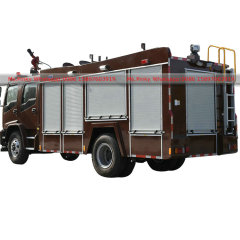 Customized ISUZU FTR Fire Fighting Truck Water and Foam