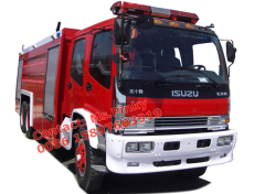 6x4 FVZ ISUZU Fire Truck Water Tanker Fire Fighting Truck
