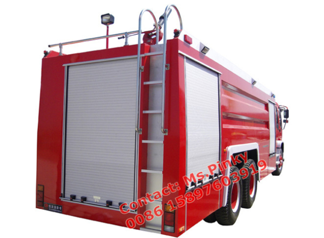 6x4 FVZ ISUZU Fire Truck Water Tanker Fire Fighting Truck