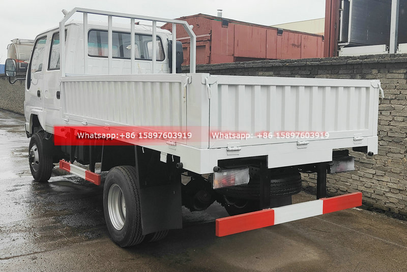 Customized All Wheel Drive 4WD 4x4 Small ISUZU Double Cabin Cargo Truck