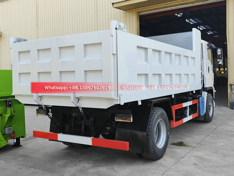 6 Wheels ISUZU GIGA Dump Truck 6UZ1-TCG61 380HP Euro 6 Engine