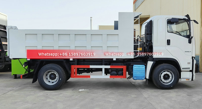 6 Wheels ISUZU GIGA Dump Truck 6UZ1-TCG61 380HP Euro 6 Engine