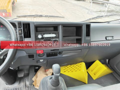 4x2 ISUZU KV100 Fuel Oil Tanker Truck 5000Liters With Digital Flow Meter