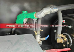 4x2 ISUZU KV100 Fuel Oil Tanker Truck 5000Liters With Digital Flow Meter