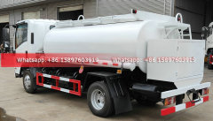 4x2 ISUZU KV100 Fuel Oil Tanker Truck 5000Liters With Digital Flow Meter