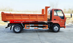 Small Light ISUZU Dump Truck 140HP Euro 6 Engine