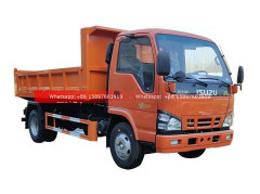 Small Light ISUZU Dump Truck 140HP Euro 6 Engine