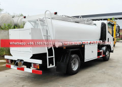 4x2 ISUZU KV100 Fuel Oil Tanker Truck 5000Liters With Digital Flow Meter