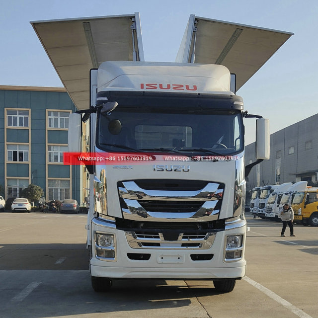 6x4 ISUZU GIGA VC66 Wingspan Van Truck Wing Opening Box Truck