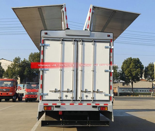 6x4 ISUZU GIGA VC66 Wingspan Van Truck Wing Opening Box Truck