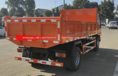 Small Light ISUZU Dump Truck 140HP Euro 6 Engine