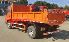 Small Light ISUZU Dump Truck 140HP Euro 6 Engine