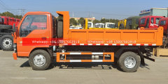 Small Light ISUZU Dump Truck 140HP Euro 6 Engine
