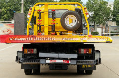 130HP ISUZU NIKA Flatbed Towing Truck