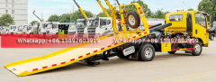 130HP ISUZU NIKA Flatbed Towing Truck