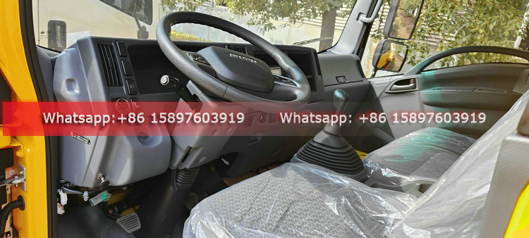 190HP ISUZU Wrecker Truck 6.5m Flatbed Towing Truck