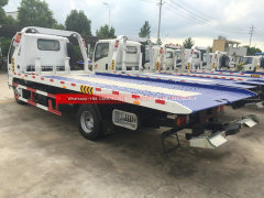 120HP 4KB ISUZU Flatbed Towing Truck